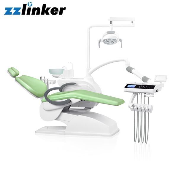 وحدة كرسي الأسنان المكافئة معدات وحدة طب الأسنان الفاخرة مع شاشة LCD