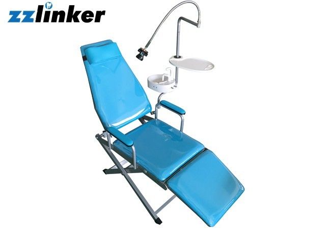 مبصقة بلاستيكية قابلة للطي ارتفاع 600 مم وحدة كرسي المريض الأسنان